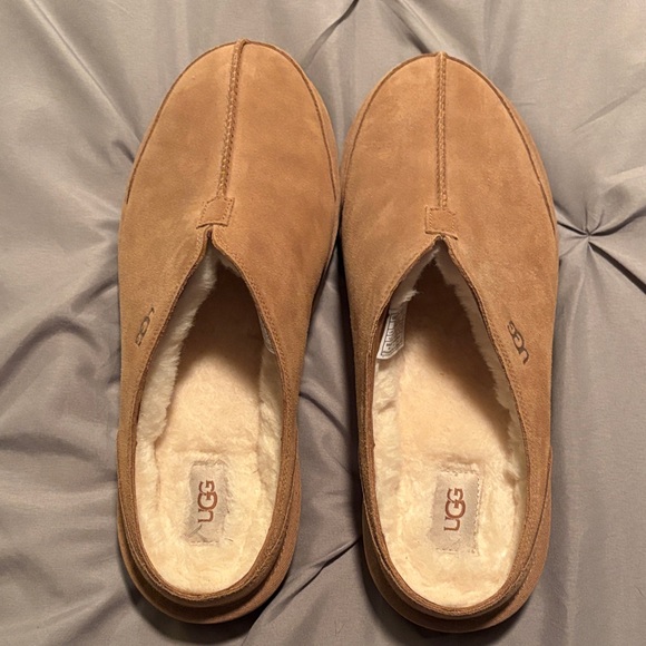 UGG Other - UGG Marcman Men's Tan Suede Loafers/ slippers size 12 new without box